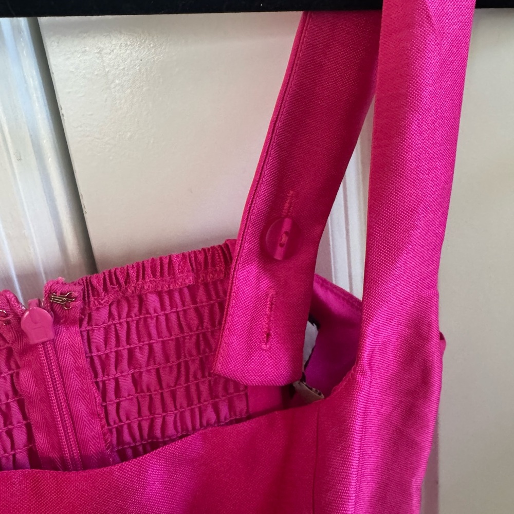 Tuckernuck Dupioni Esme Dress Pink NWT - Picture 2 of 5